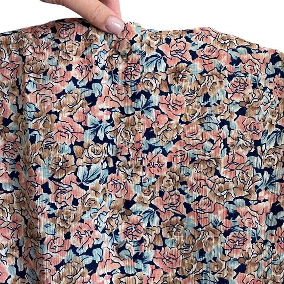 Blake Elizabeth 12 Vintage Dress Floral Print Long Sheath Flowy VTG - Picture 10 of 12